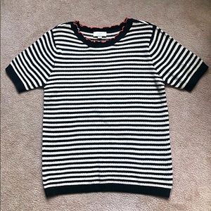 Loft chenille short sleeve sweater